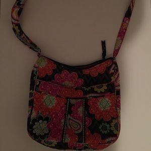 Vera Bradley Ziggy Zinnia Carryall Crossbody